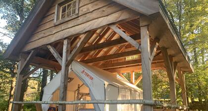 Glamping at Joe's Hideaway at French Woods Farm