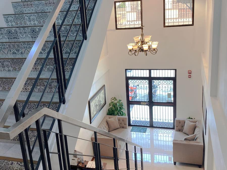 Sitzecke in der Lobby