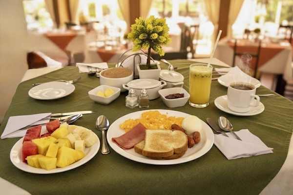 Kontinental frokost er inkludert hver dag