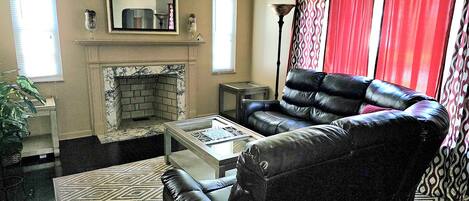 TV connectée, cheminée