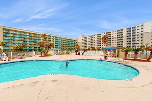 Indoor pool - Gulf-front condo with beach access, pools, hot tub, & sports courts (Gulf Shores)