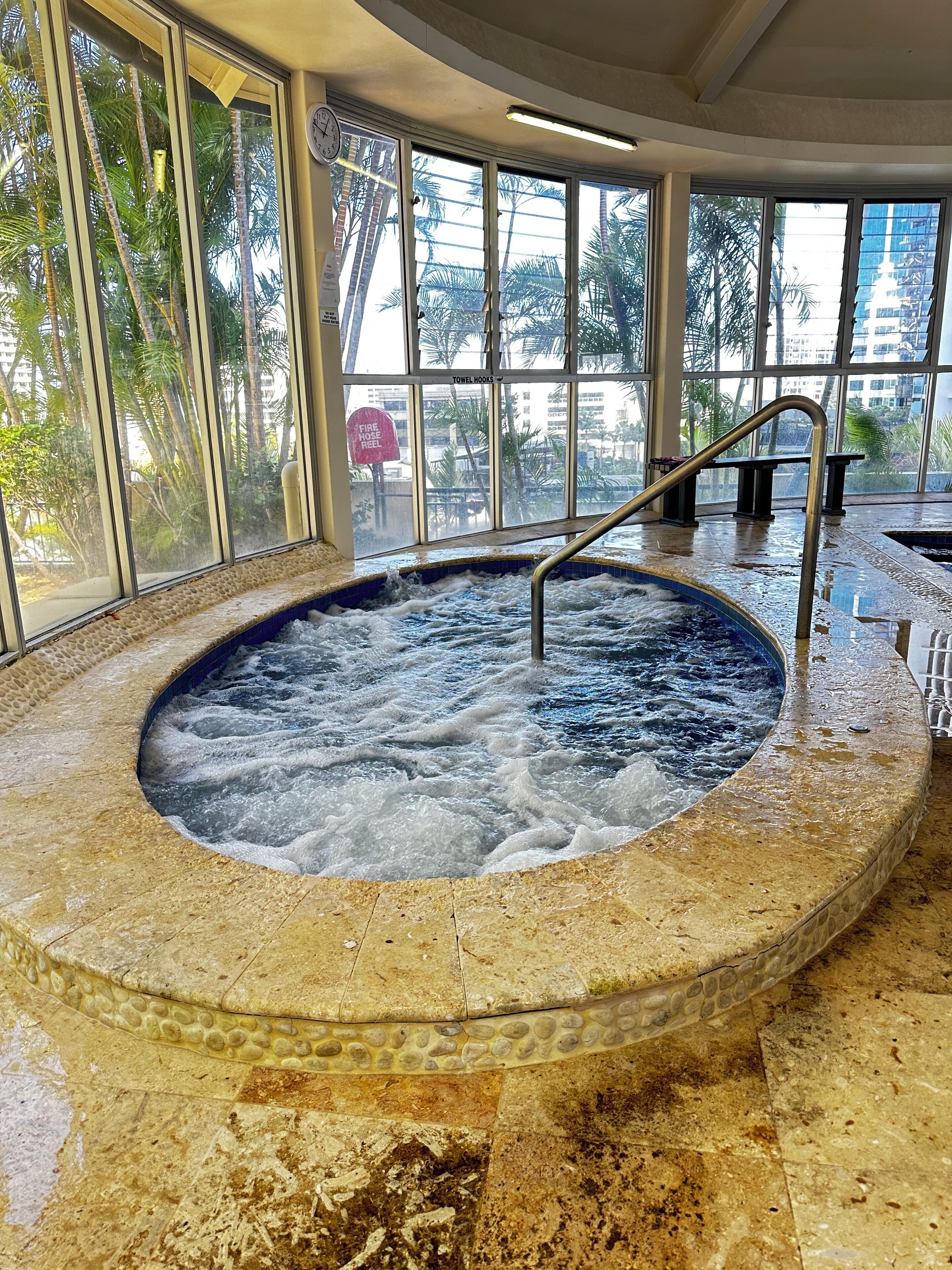 Bathtub spa indoor