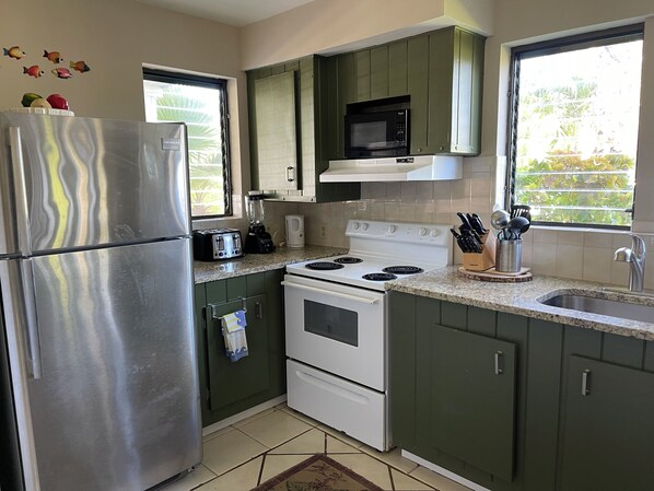 Microwave, oven, stovetop