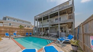 Unclassified image, 5 of 63, button - Semi Oceanfront Dog-Friendly House private Pool Hot Tub 6 BR (Rodanthe)