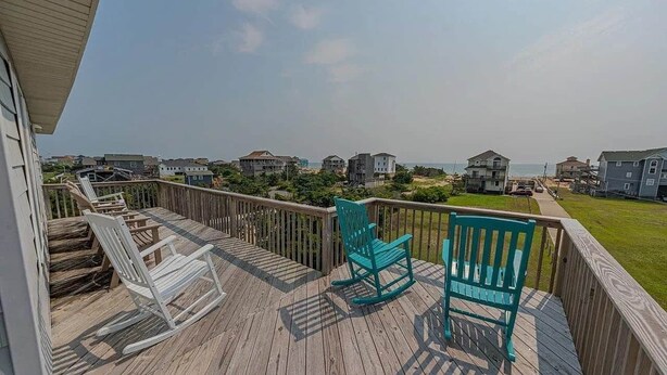 Unclassified image, 1 of 63, button - Semi Oceanfront Dog-Friendly House private Pool Hot Tub 6 BR (Rodanthe)
