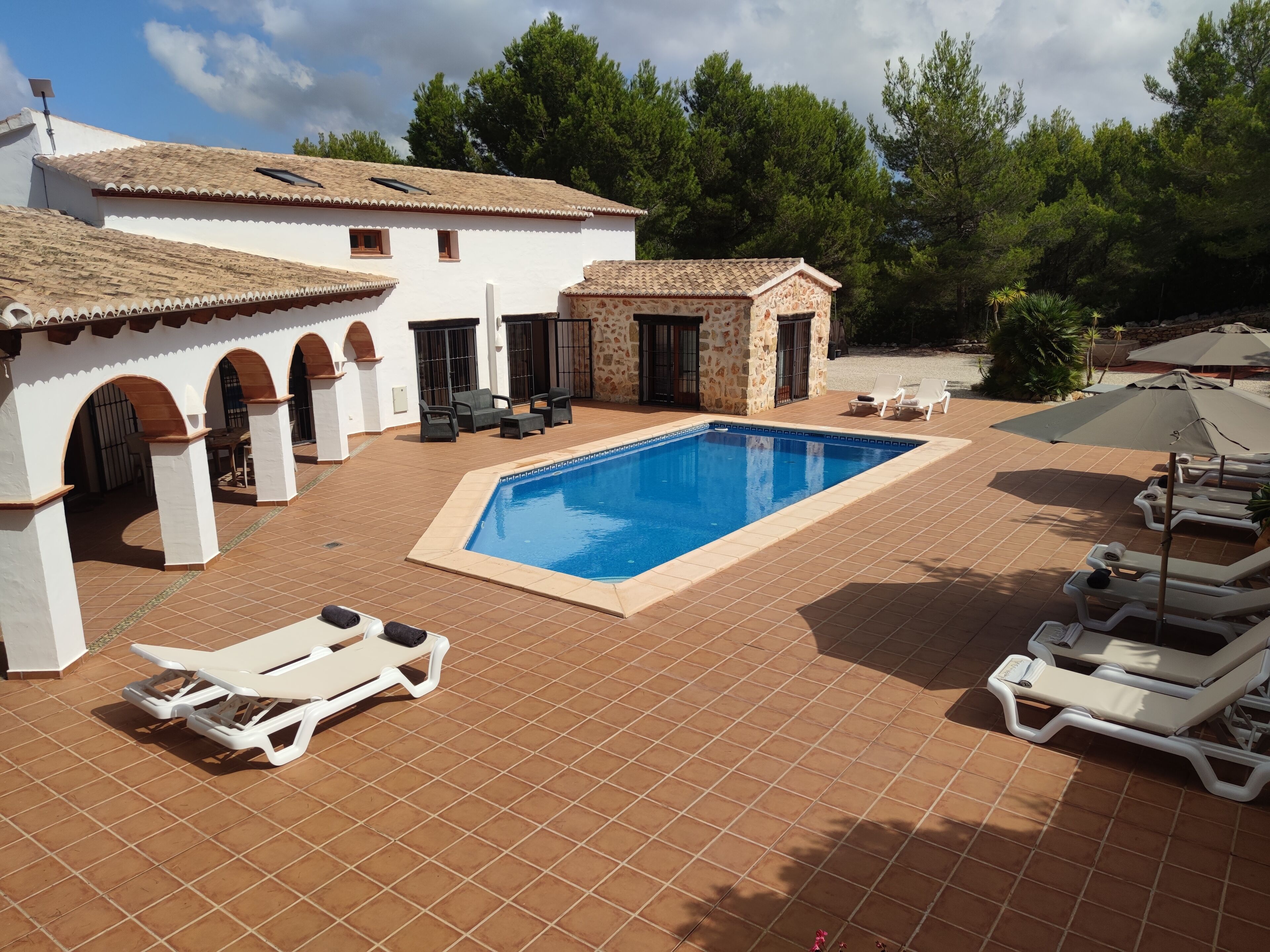 Pool area