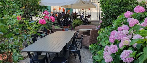 Restauration en plein air