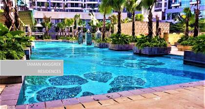EXTRA WIDE 1BR Apartment Taman Anggrek Residences BEST @ Central City near Mall