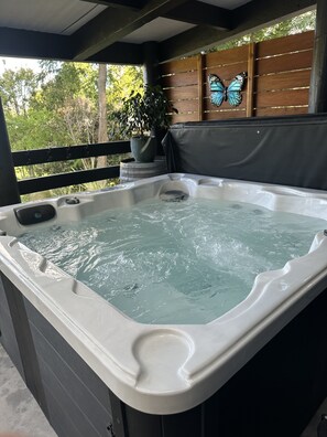 Idromassaggio all'aperto