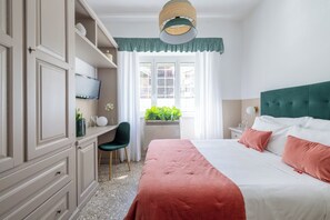 1 sovrum, skrivbord, strykjärn/strykbräda och gratis wi-fi