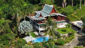 Front of property - Eco Friendly Mountain Villa (Rawai)