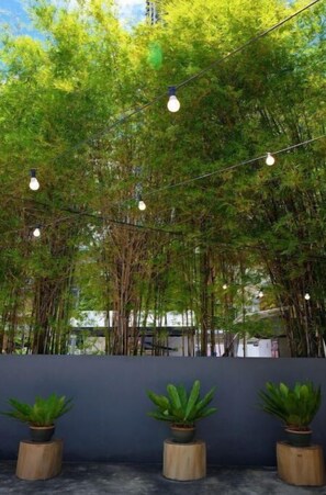 Overnattingsstedets uteområder