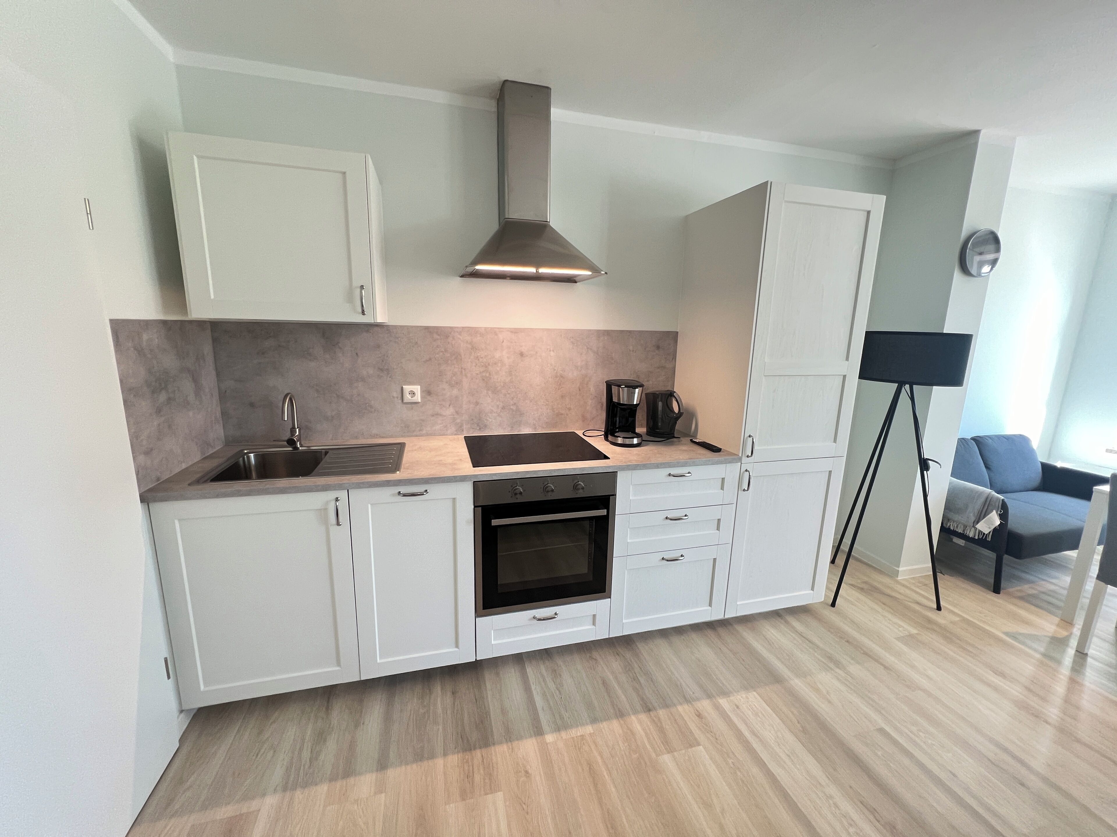 Classic Apartment, 1 Bedroom | Private kitchen | Full-size fridge, oven, stovetop, toaster