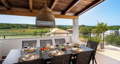 Villa Sunset with spectacular views