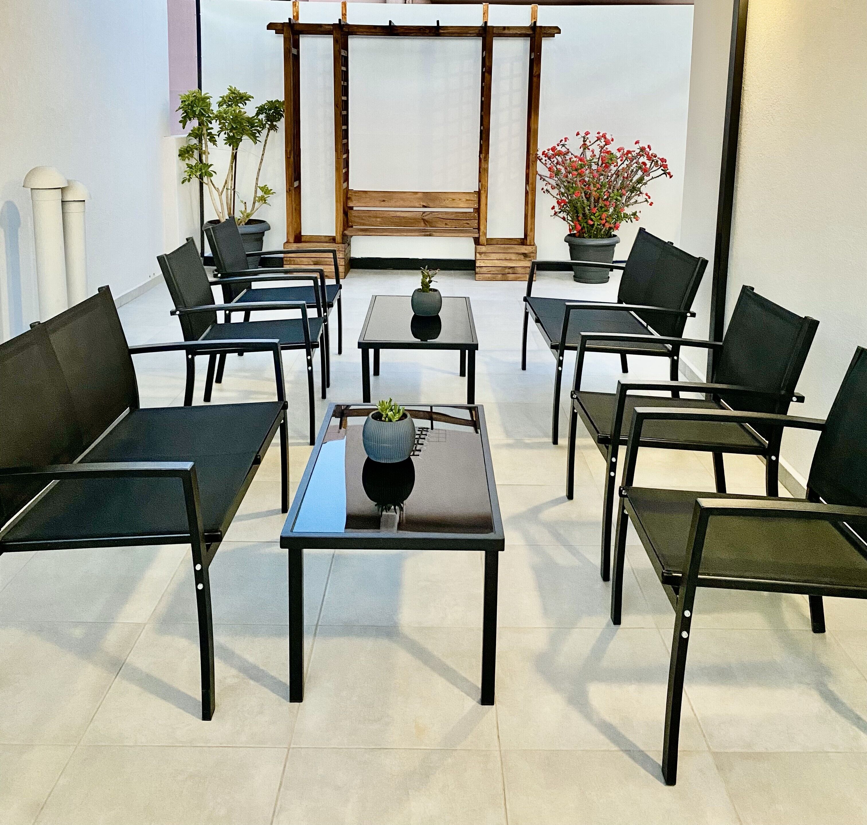 Enceinte de l’hébergement