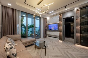 Luxury 2-Bedroom Apartment | Area soggiorno