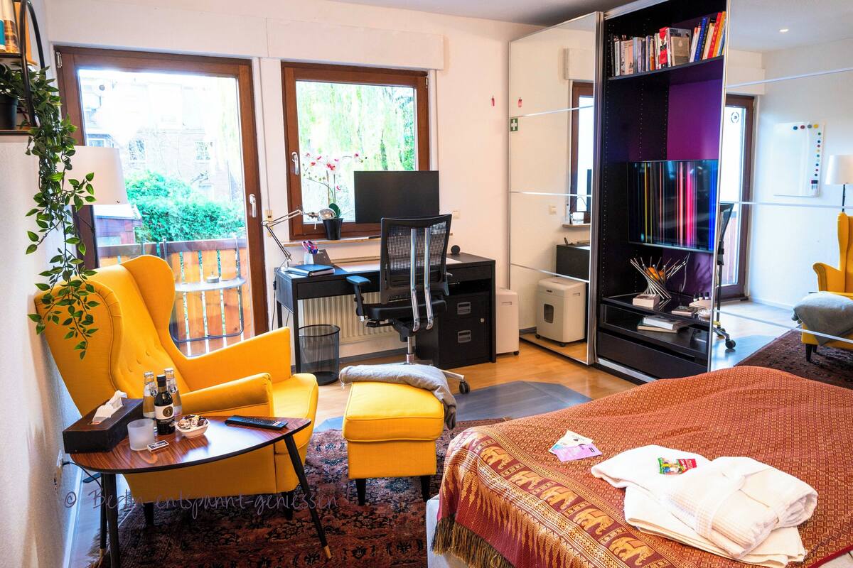 Business Single Room | Iron/ironing board, WiFi (free), individually furnished