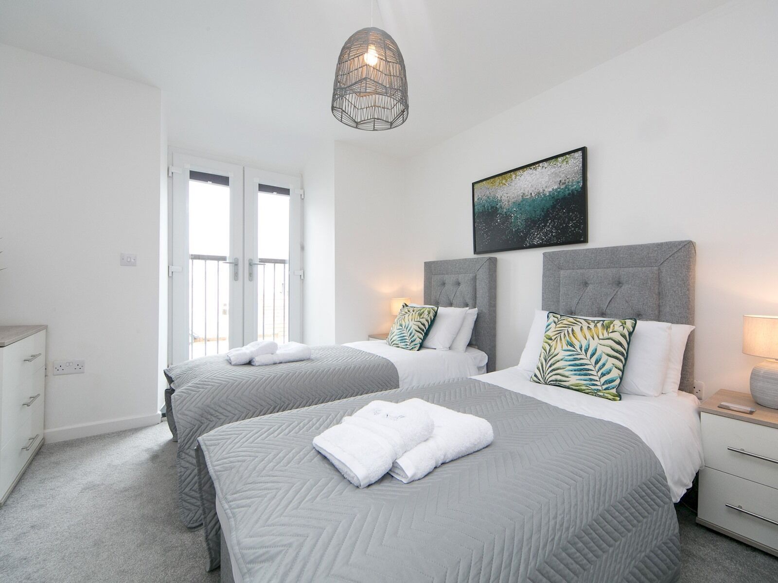 2 bedrooms, iron/ironing board, WiFi (free), bed sheets