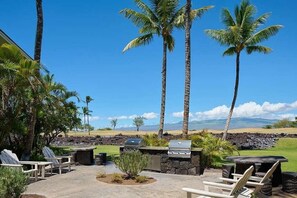 Outdoor dining -  Hilton GV:  Stay and play like royalty at Kings’ Land 12/21/24 to 12/28/24 (Waikoloa Village)