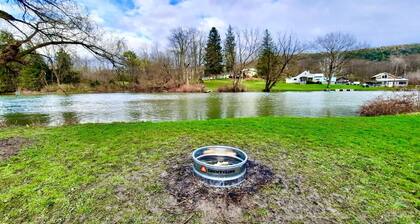 Discounted OffSeason Riverfront Route 28 Cooperstown - Multifamily Home