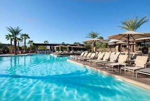 Außenpool, beheizter Pool