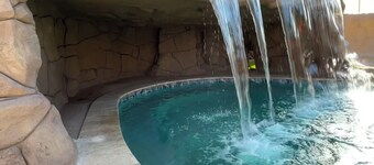 Newly Completed Amazing Pool Home with 44' Slide and Grotto