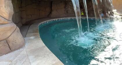 Newly Completed Amazing Pool Home with 44' Slide and Grotto