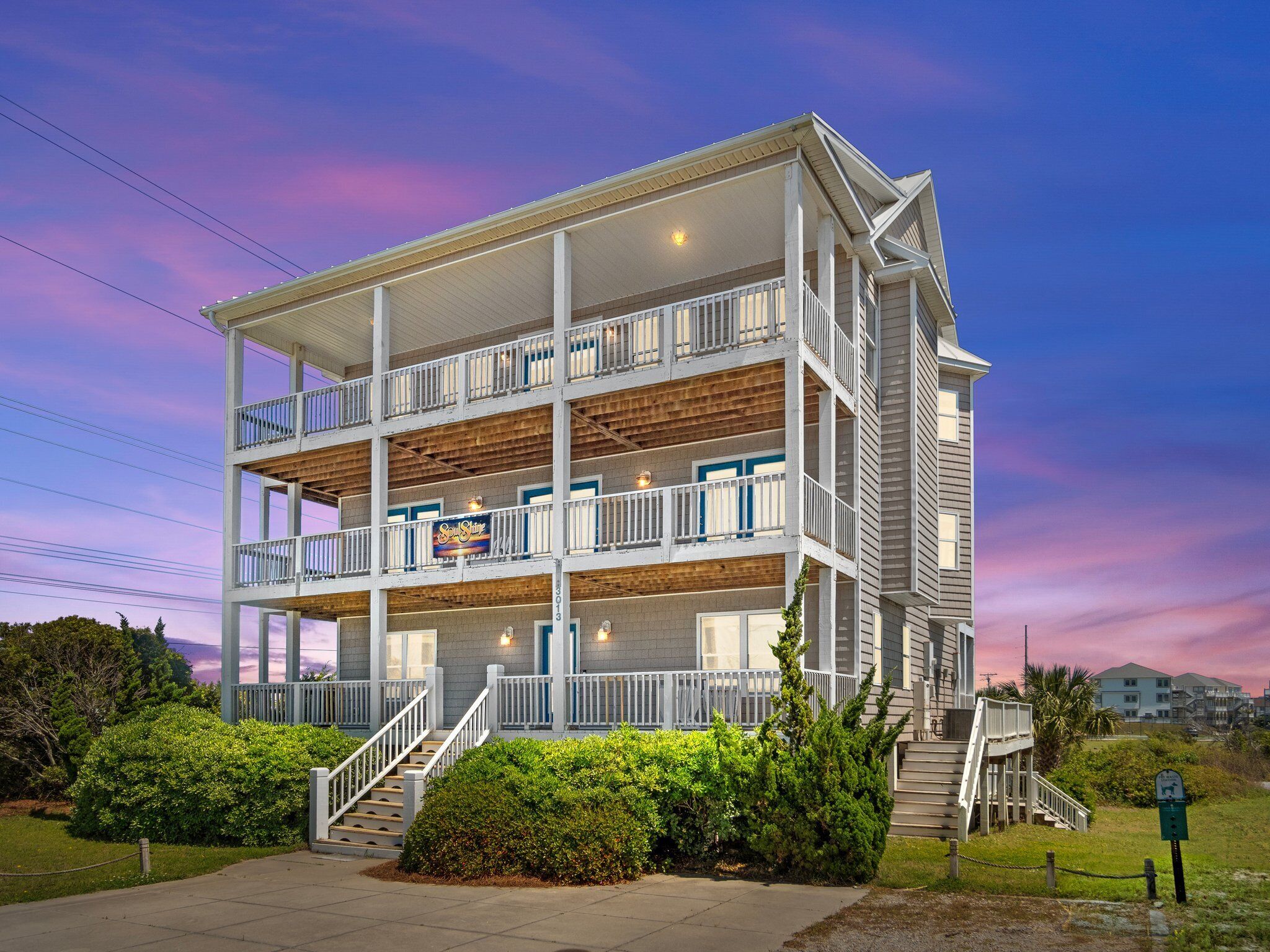 Soul Shine - water views, pool, pet friendly, elevator just steps from beach!