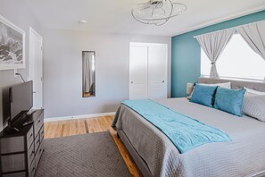 5 habitaciones, tabla de planchar con plancha, cuna de viaje y wifi 