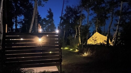 Off-Grid Yurt in White River National Forest Pet-Friendly!