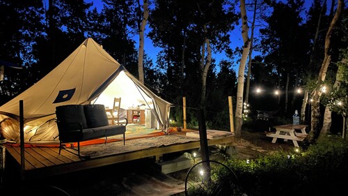 Off-Grid Yurt in White River National Forest Pet-Friendly!