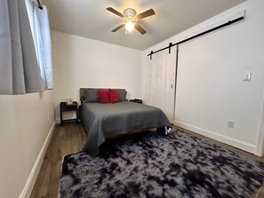 1 bedroom, iron/ironing board, free WiFi, bed sheets
