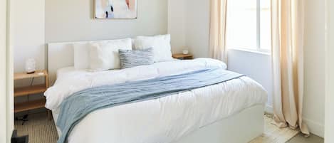 2 habitaciones, cuna de viaje, wifi y ropa de cama