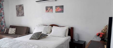 1 soveværelse, strygejern/strygebræt, gratis Wi-Fi, sengetøj