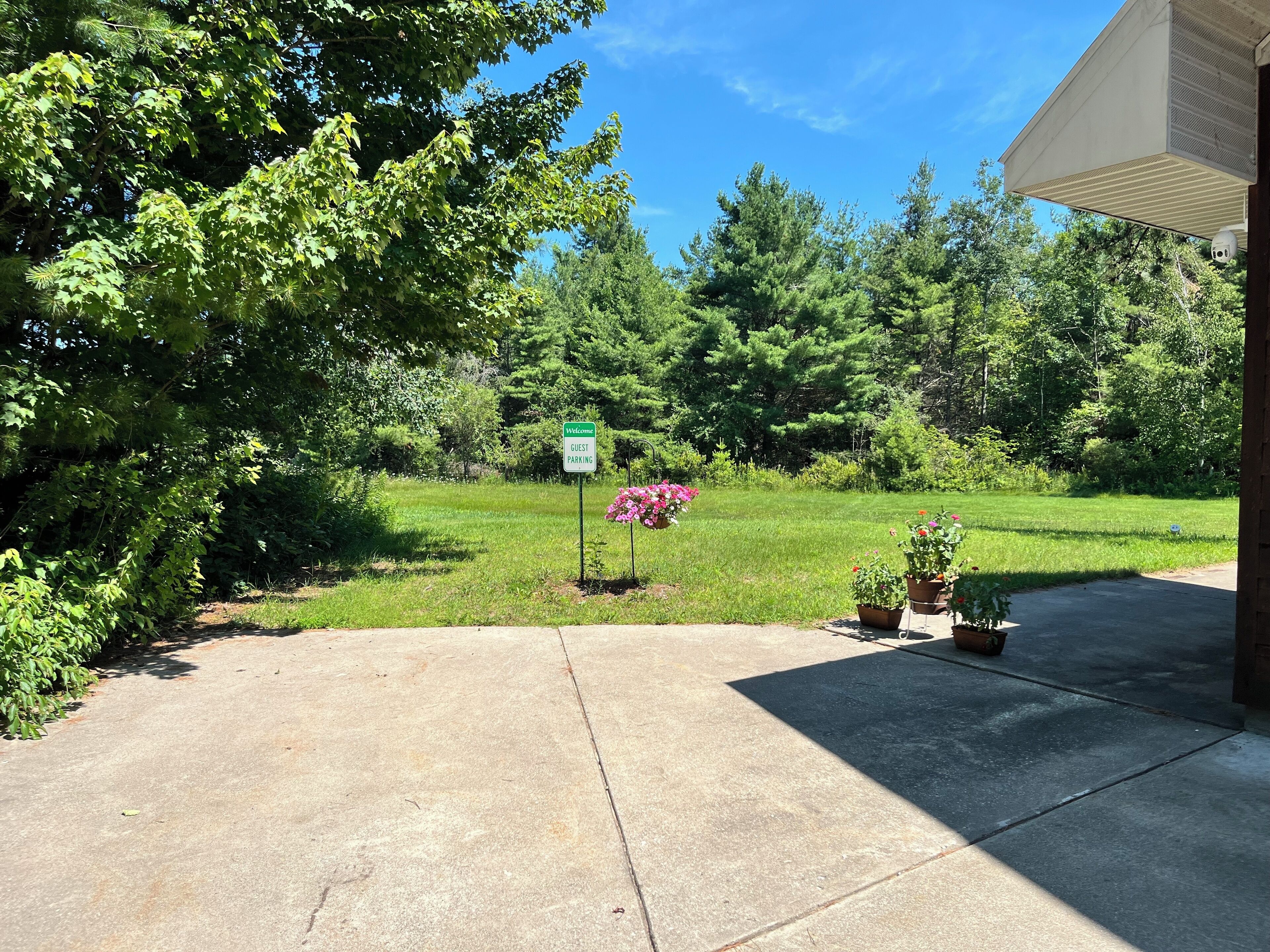 Overnattingsstedets uteområder