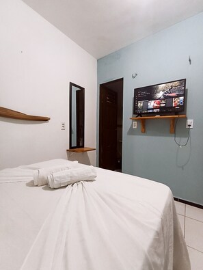 Free WiFi, bed sheets