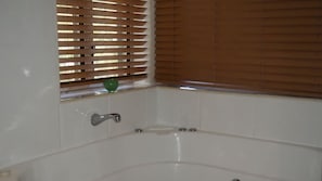 Bathtub, hair dryer, towels - BHA 1 Beachfront Haven FULL (Mission Beach)