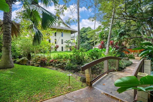 Overnattingsstedets uteområder