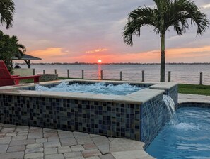 A heated pool - Riverfront-Heated Pool/Spa-Game Room-Bikes (Cocoa Beach)