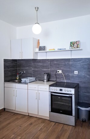 Fridge, oven - Ulcinj entire place 50 m2 with beautiful seaview (Ulcinj)