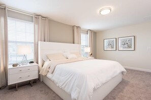 6 bedrooms, iron/ironing board, travel cot, WiFi