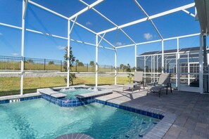 Indoor pool, a heated pool