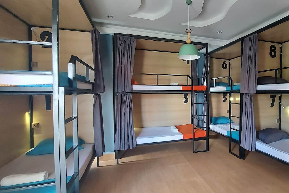 Economy Shared Dormitory, Mixed Dorm | Soundproofing, free WiFi, bed sheets