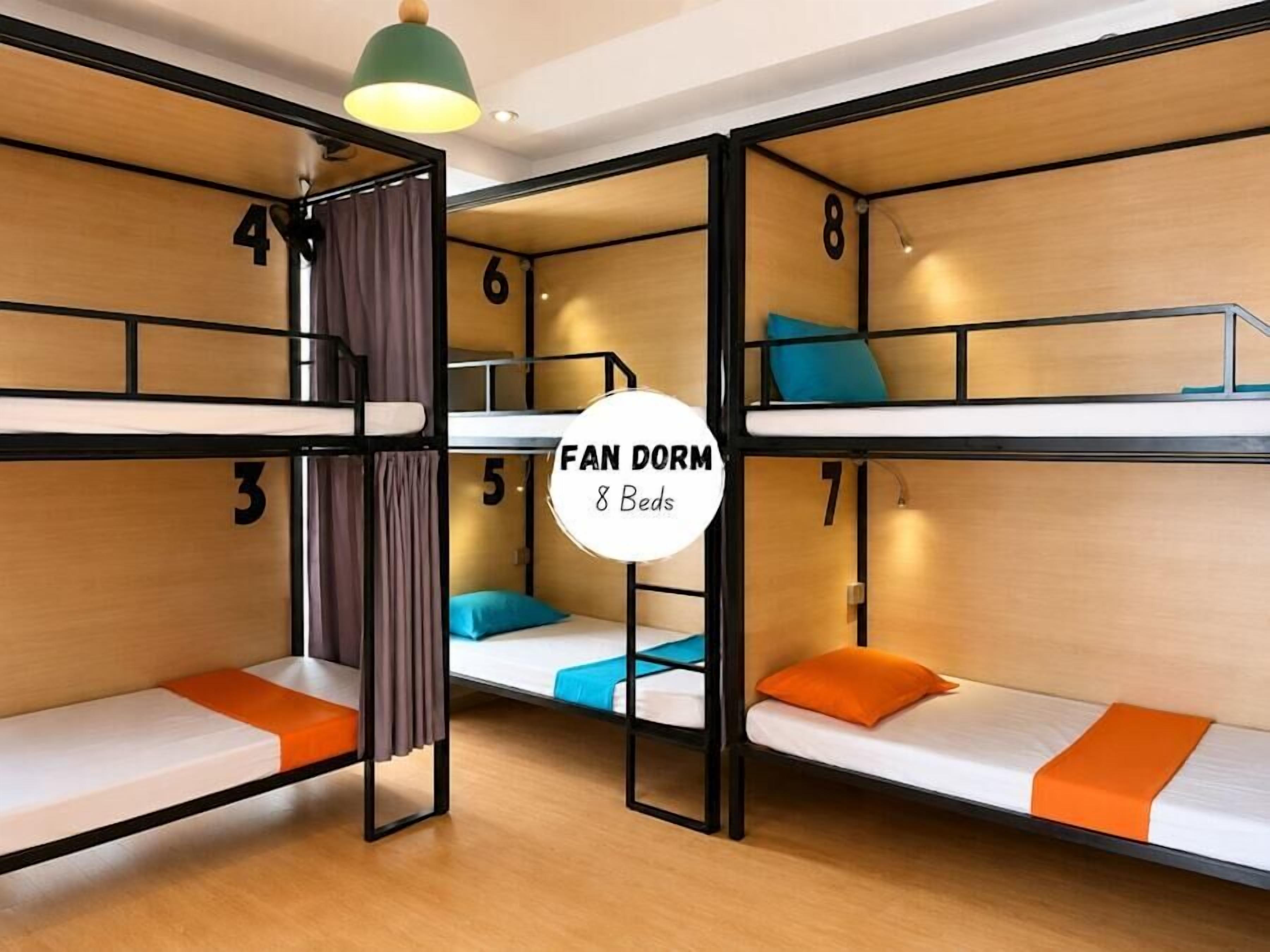 Gemeinsamer Economy-Schlafsaal, Gemischter Schlafsaal | Schallisolierte Zimmer, kostenloses WLAN, Bettwäsche