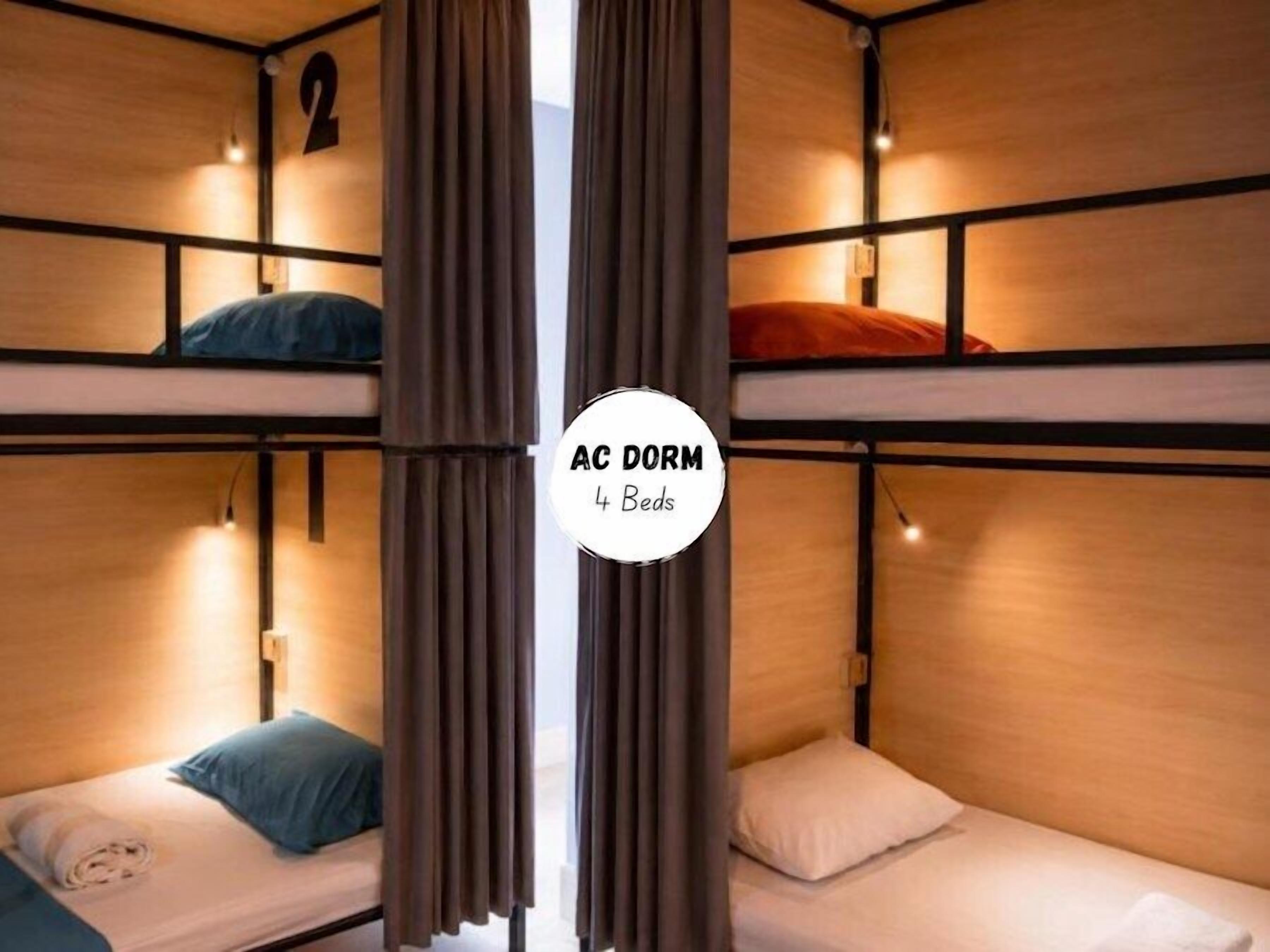 Gemeinsamer Superior-Schlafsaal, Gemischter Schlafsaal | Schallisolierte Zimmer, kostenloses WLAN, Bettwäsche