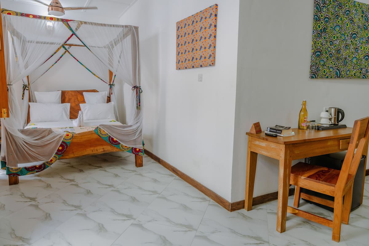 Premium Double or Twin Room | Desk, laptop workspace, free WiFi, bed sheets
