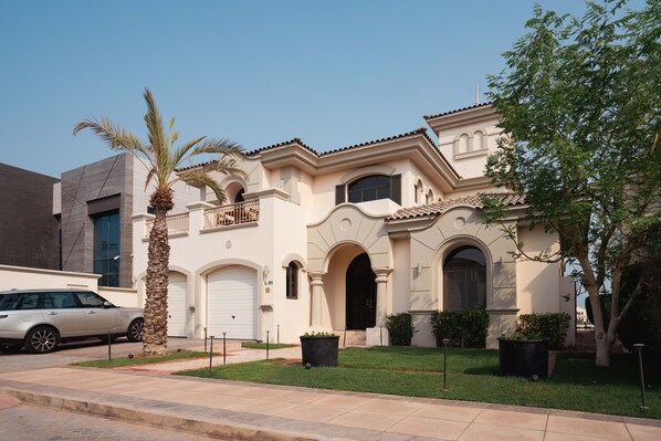 Fassade der Unterkunft