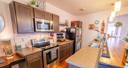 Downtown Rhinestone Cowboy Apartment. Creative fusion where LA meets Montana!