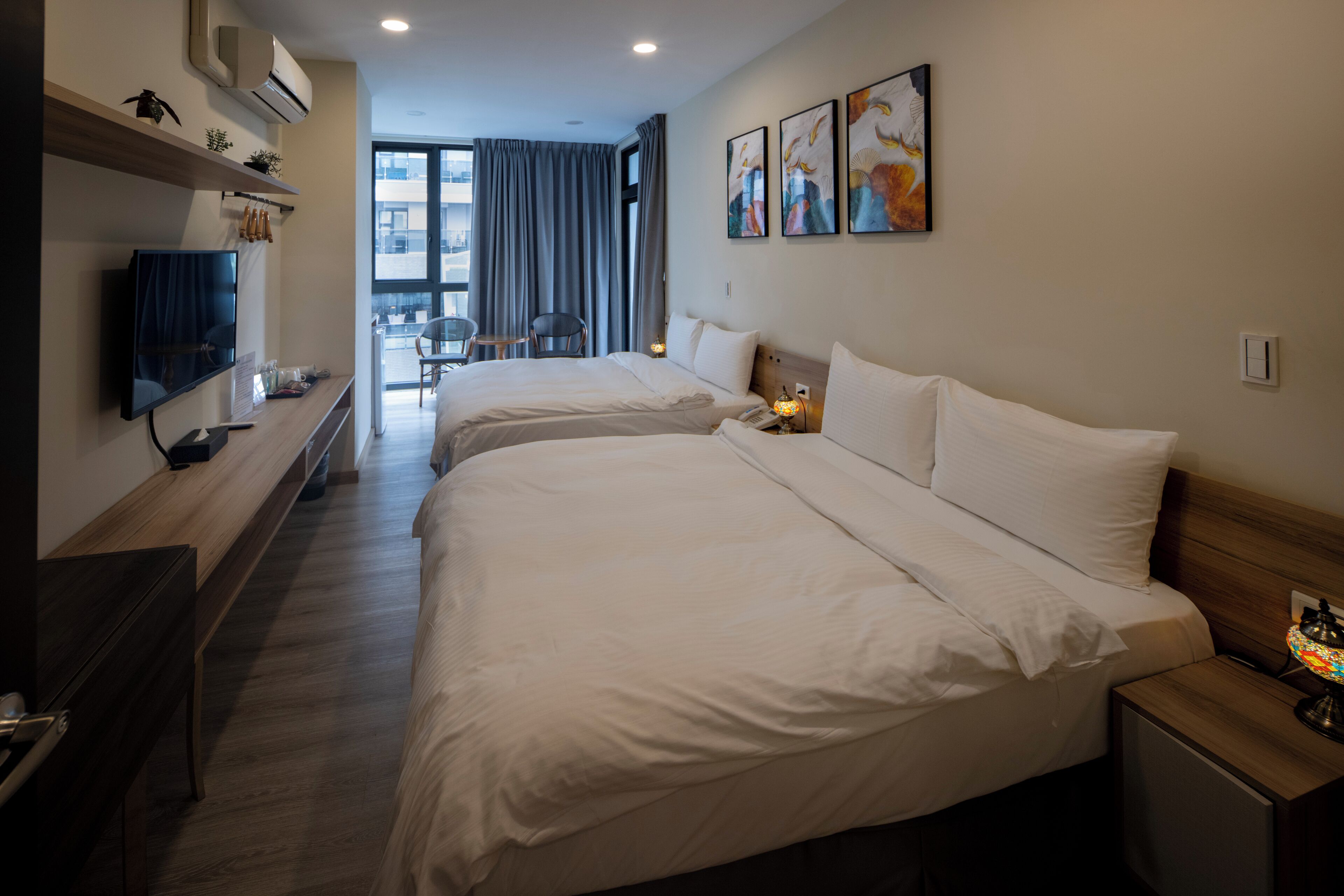 Superior vierpersoonskamer, bad | Gratis wifi, beddengoed