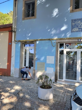 Entrada de la propiedad